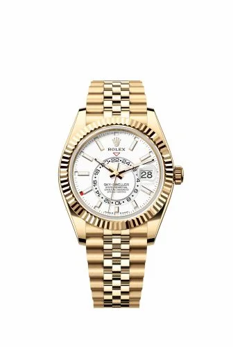 Rolex Sky-Dweller Yellow Gold / White / Jubilee 336938-0006 (m336938-0006)